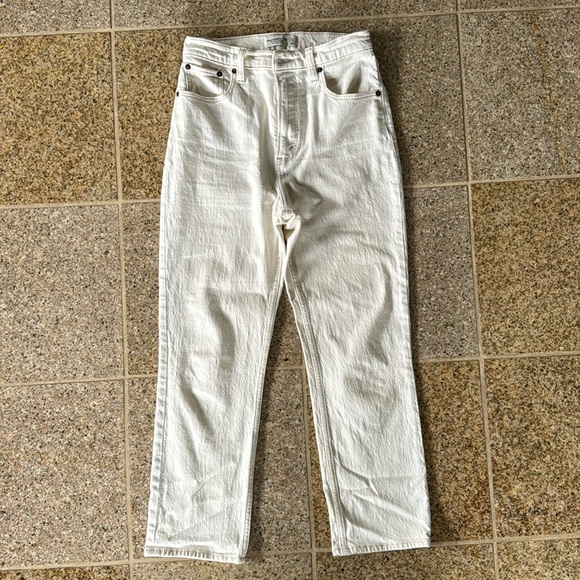 Abercrombie & Fitch Ankle Straight Ultra High Rise - Picture 1 of 6